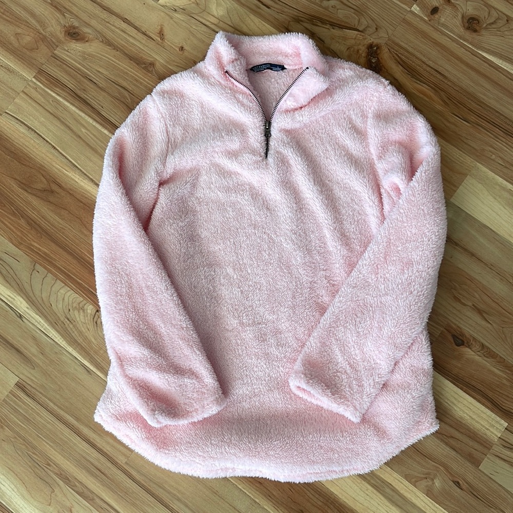Fuzzy half zip